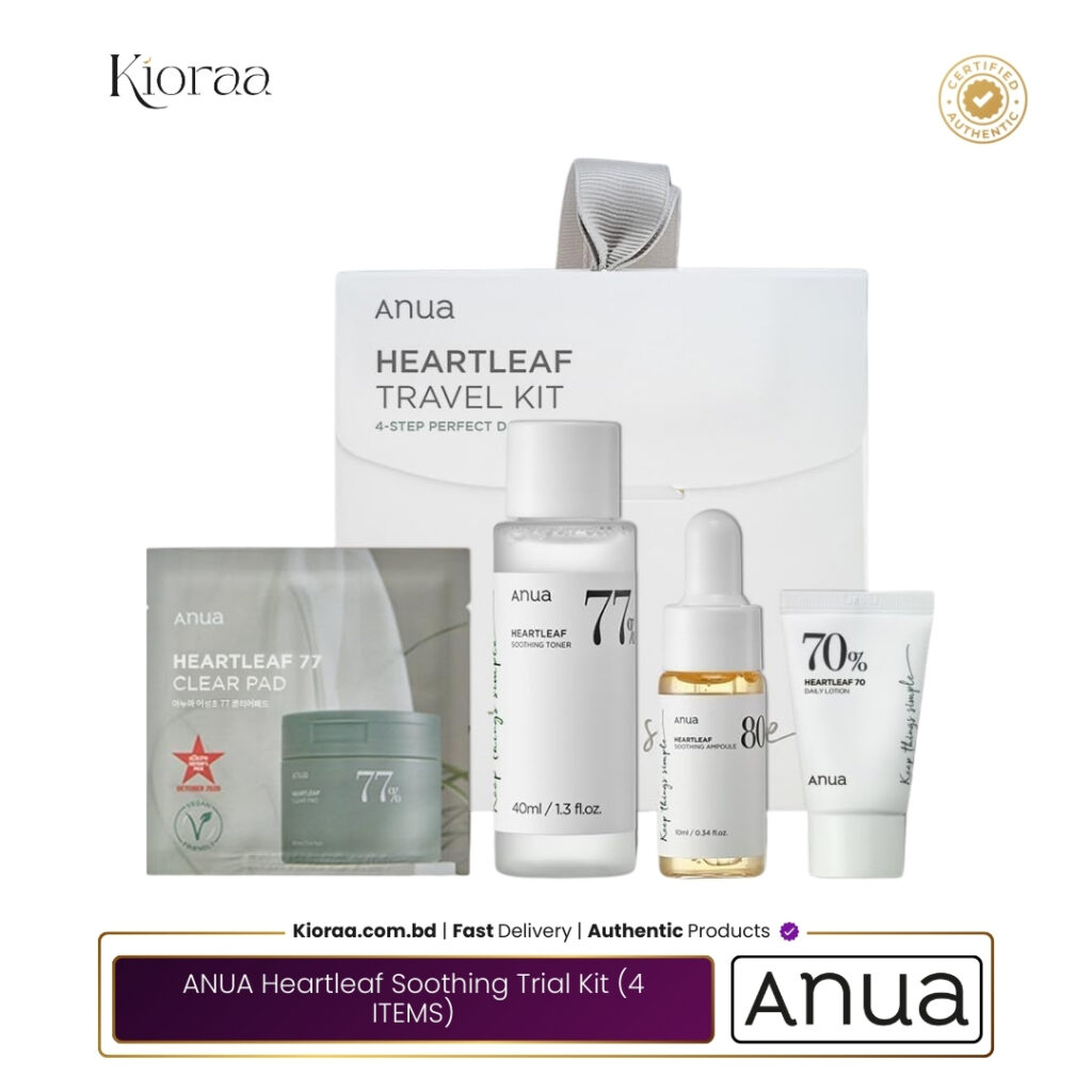 ANUA Heartleaf Soothing Trial Kit 4 ITEMS