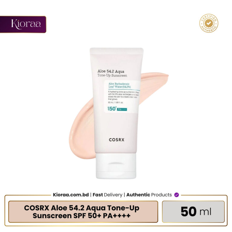 COSRX Aloe 54.2 Aqua Tone Up Sunscreen SPF 50+ PA++++ (2)