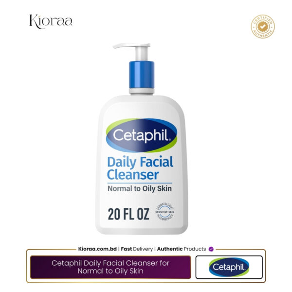 Cetaphil Daily Facial Cleanser for Normal to Oily Skin
