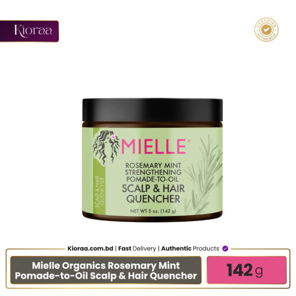 Mielle Organics Rosemary Mint Pomade-to-Oil Scalp & Hair Quencher - 142g