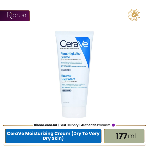 CeraVe Moisturizing Cream (Dry To Very Dry Skin) - 177ml
