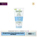 Simple Water Boost Micellar Facial Gel Wash - 150ml