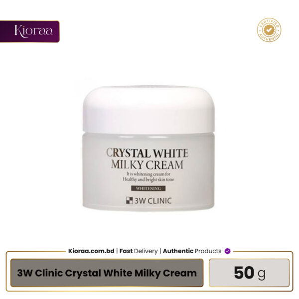 3W Clinic Crystal White Milky Cream - 50g