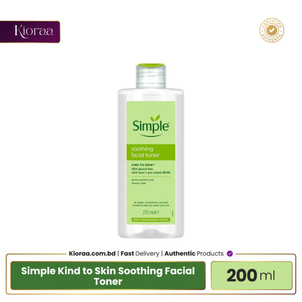 Simple Kind to Skin Soothing Facial Toner - 200ml