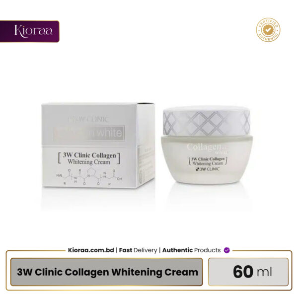 3W Clinic Collagen Whitening Cream - 60ml
