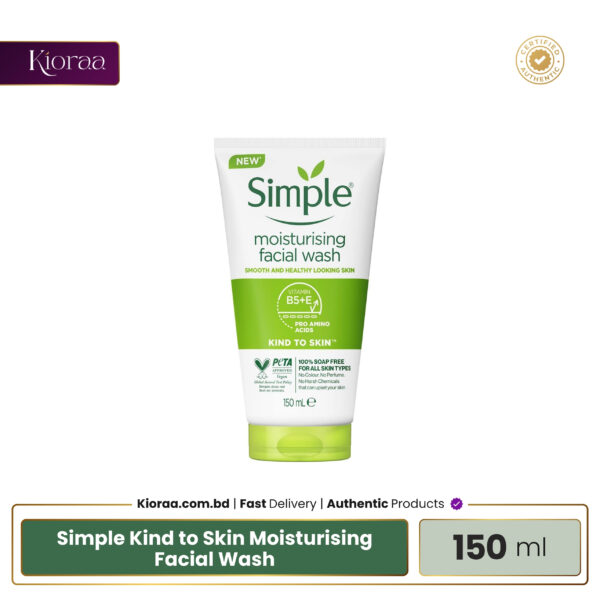 Simple Kind to Skin Moisturising Facial Wash - 150ml