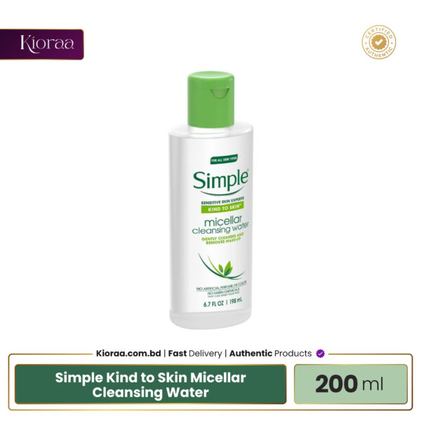 Simple Kind to Skin Micellar Cleansing Water - 200ml