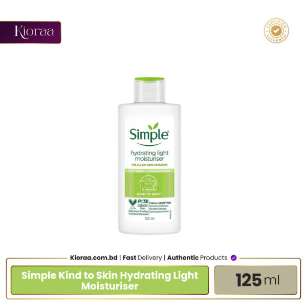 Simple Kind to Skin Hydrating Light Moisturiser - 125ml