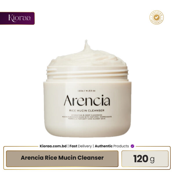 Arencia Rice Mucin Cleanser – 120g