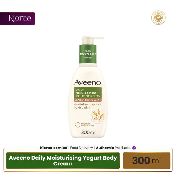 Aveeno Daily Moisturising Yogurt Body Cream - 300ml