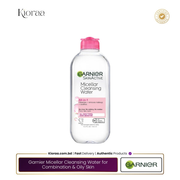 Garnier Micellar Cleansing Water for Combination Oily Skin