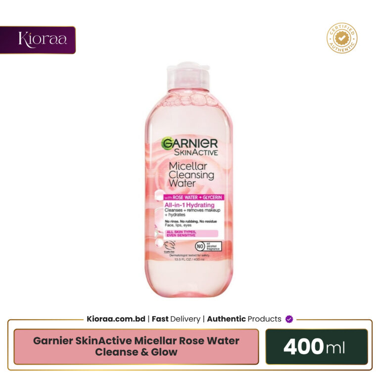Garnier SkinActive Micellar Rose Water Cleanse & Glow – 400ml