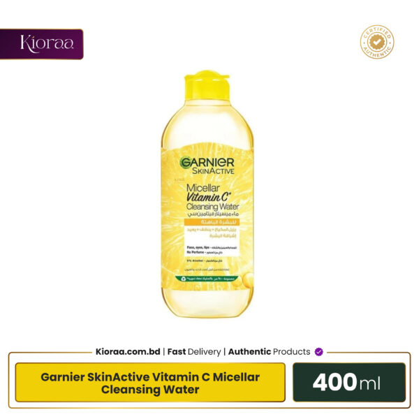 Garnier SkinActive Vitamin C Micellar Cleansing Water – 400ml