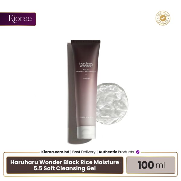 Haruharu Wonder Black Rice Moisture 5.5 Soft Cleansing Gel