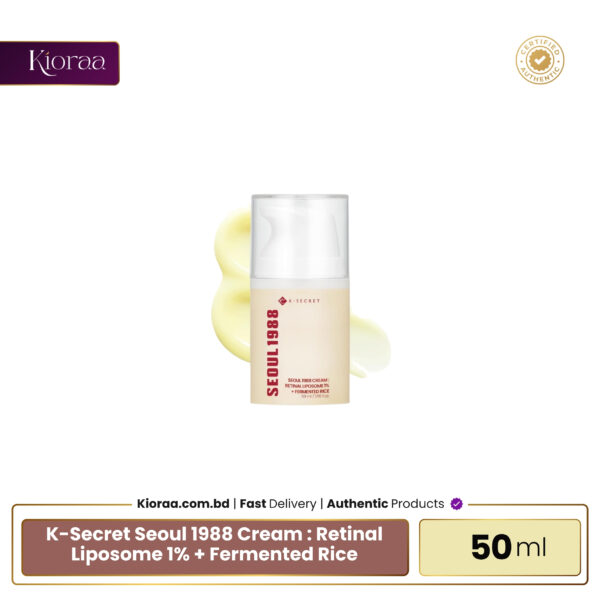 K Secret Seoul 1988 Cream Retinal Liposome 1% + Fermented Rice