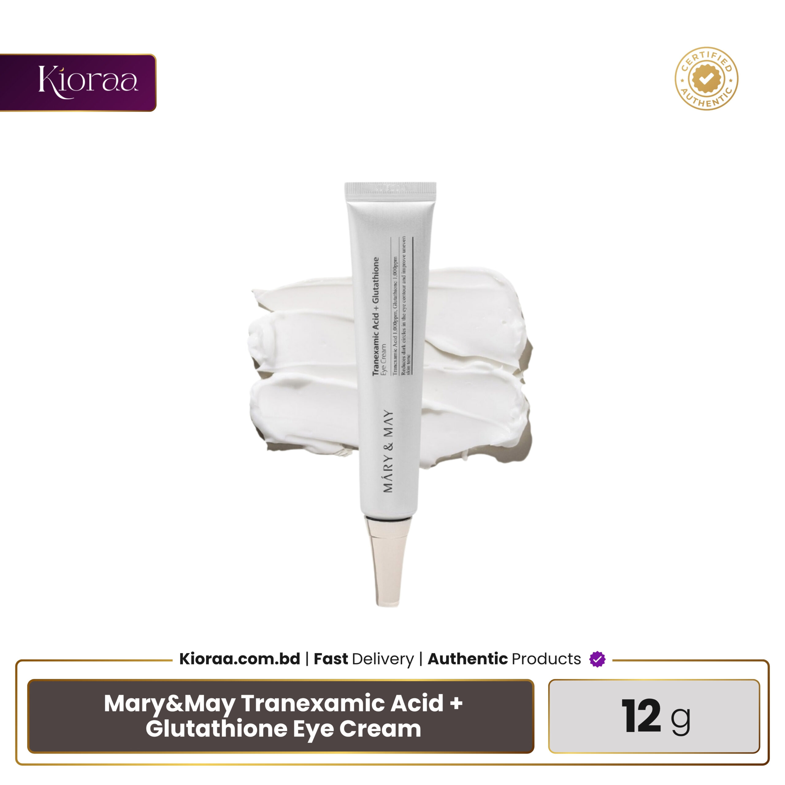 Mary&May Tranexamic Acid + Glutathione Eye Cream Mary&May Tranexamic Acid + Glutathione Eye Cream