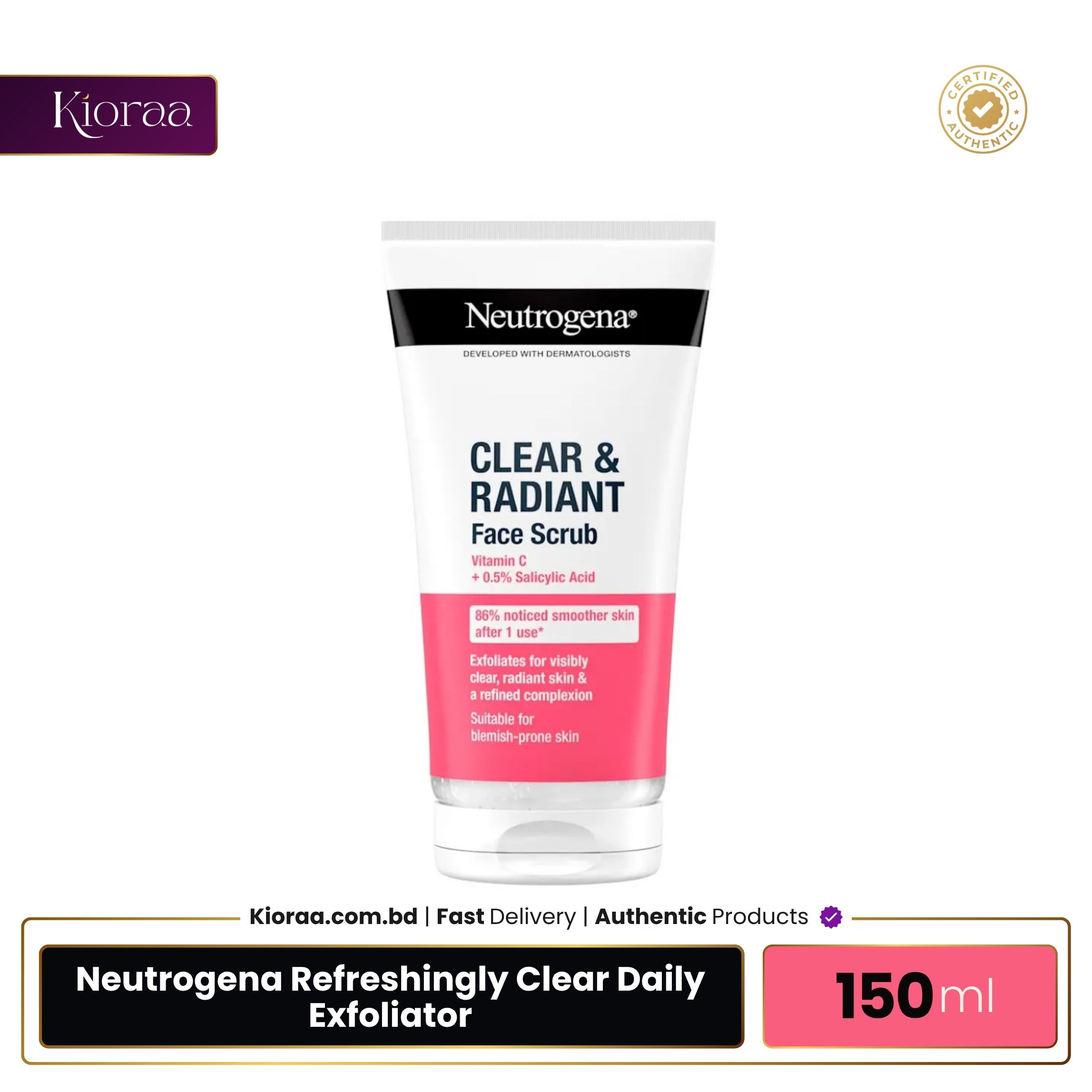 Neutrogena Refreshingly Clear Daily Exfoliator Neutrogena Refreshingly Clear Daily Exfoliator