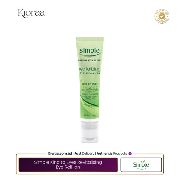 Simple Kind to Eyes Revitalising Eye Roll on