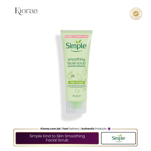 Simple Kind to Skin Smoothing Facial Scrub 1