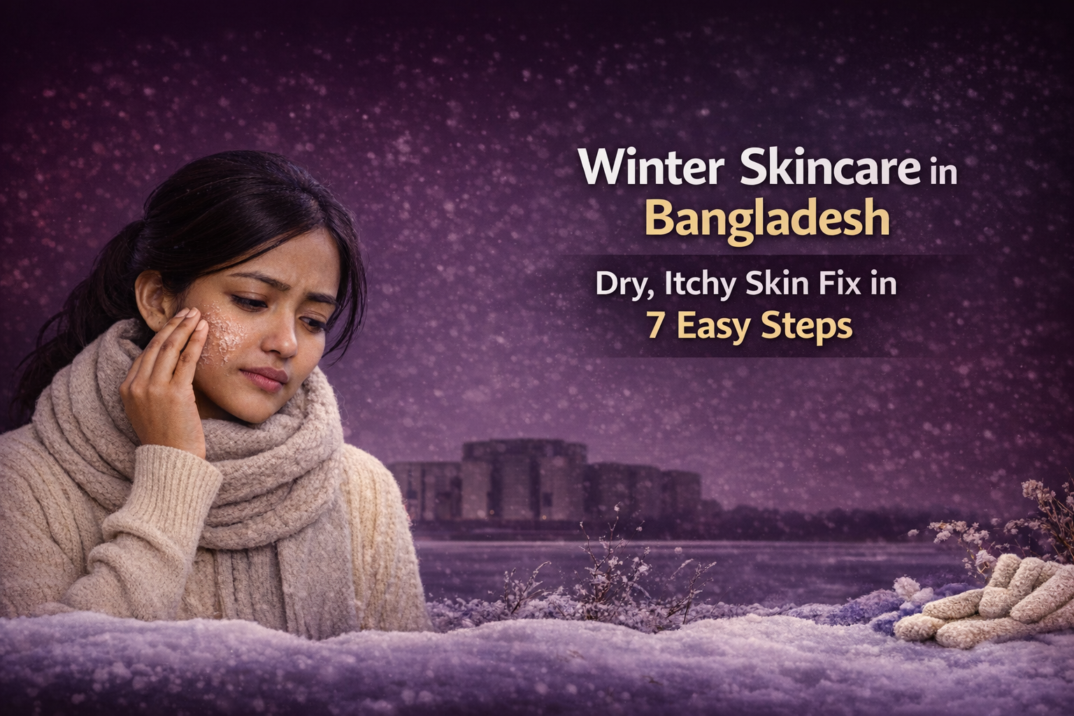 Winter Skincare in Bangladesh Dry Itchy Skin Fix in 7 Easy Steps