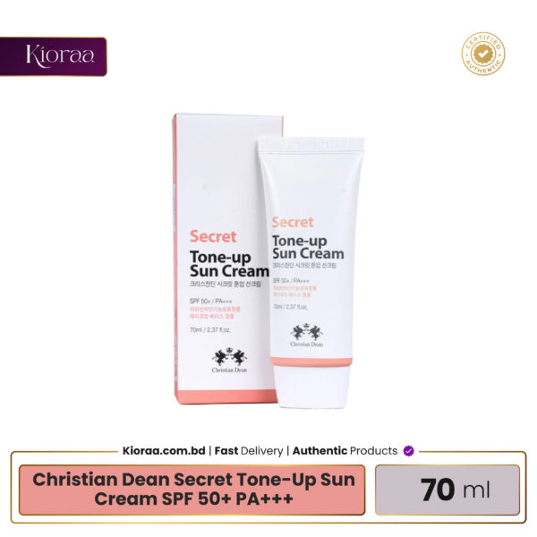 Christian Dean Secret Tone-Up Sun Cream SPF 50+ PA+++ - 70ml