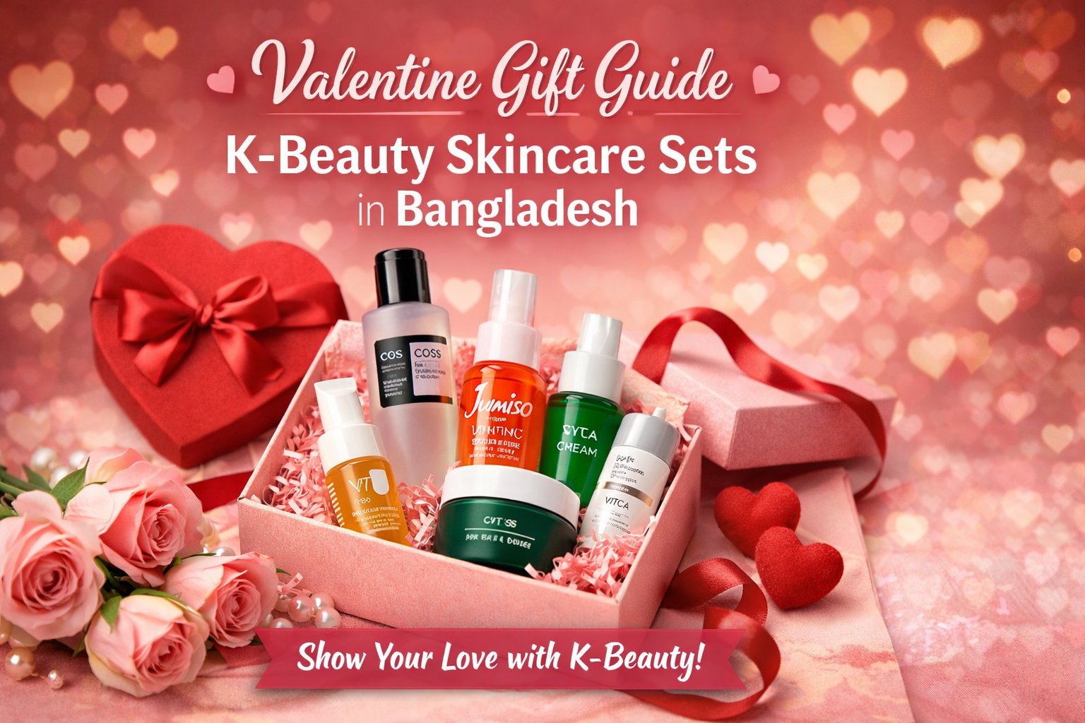 Valentine Gift Guide K‑Beauty Skincare Sets in Bangladesh