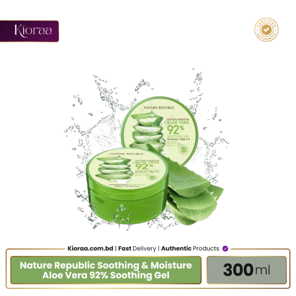 Nature Republic Soothing & Moisture Aloe Vera 92% Soothing Gel