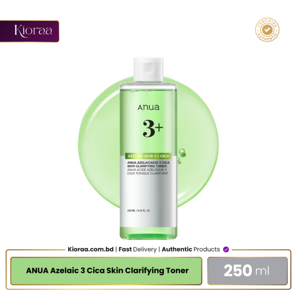 ANUA Azelaic 3 Cica Skin Clarifying Toner