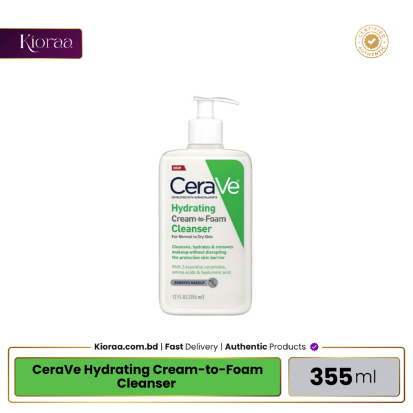 CeraVe Hydrating Cream to Foam Cleanser