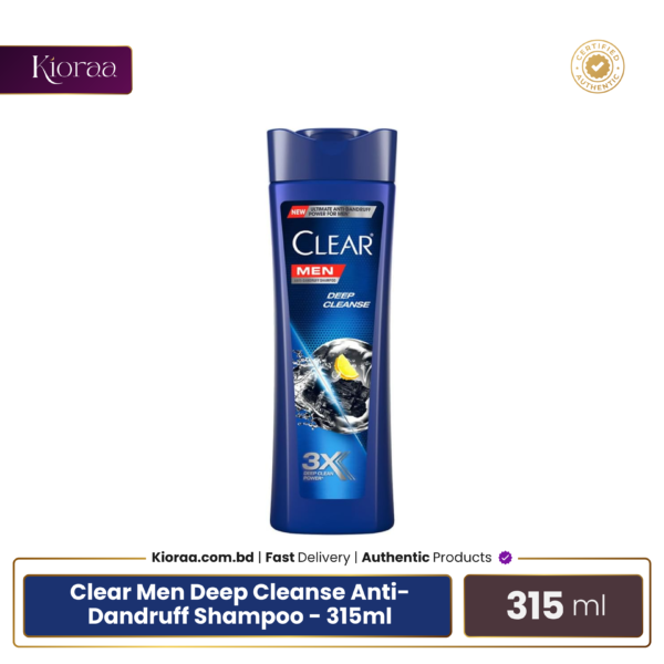 Clear Men Deep Cleanse Anti Dandruff Shampoo 315ml