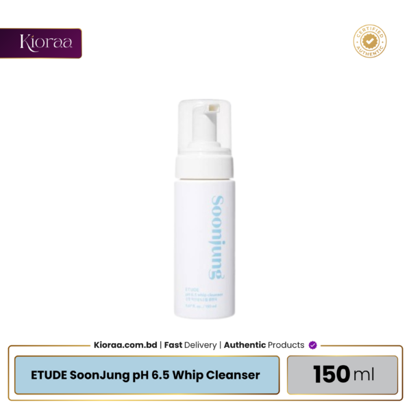 ETUDE SoonJung pH 6.5 Whip Cleanser