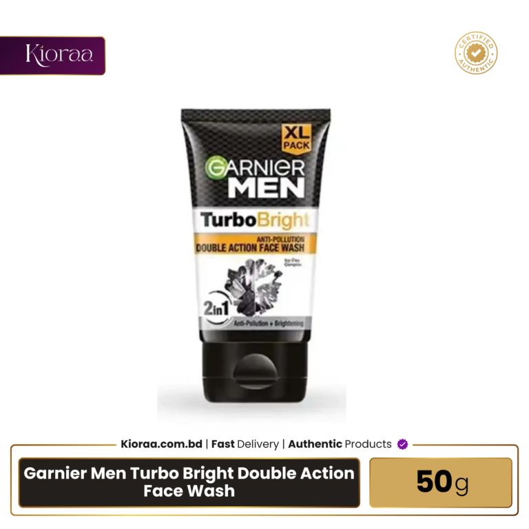 Garnier Men Turbo Bright Double Action Face Wash