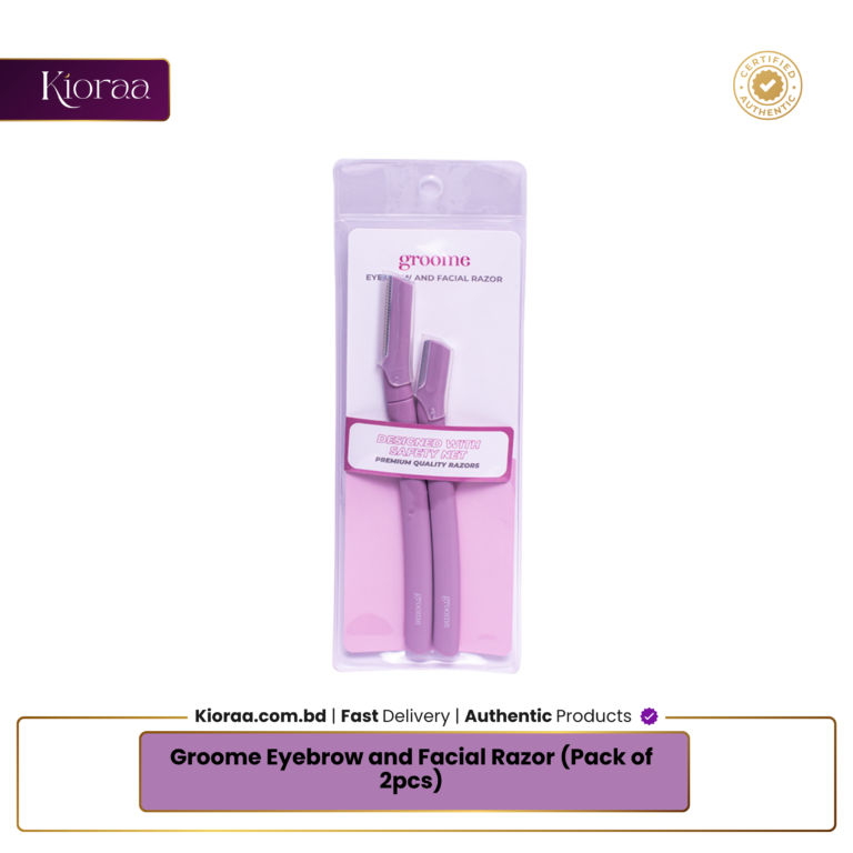 Groome Eyebrow and Facial Razor (Pack of 2pcs)
