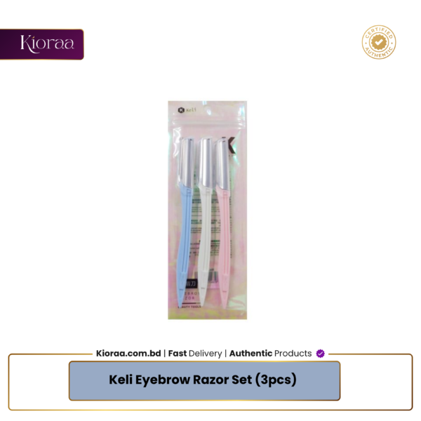 Keli Eyebrow Razor Set (3pcs)
