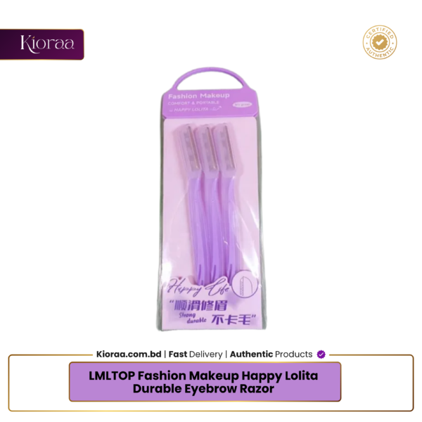 LMLTOP Fashion Makeup Happy Lolita Durable Eyebrow Razor
