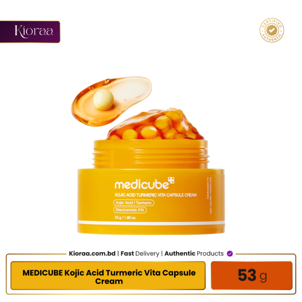 MEDICUBE Kojic Acid Turmeric Vita Capsule Cream