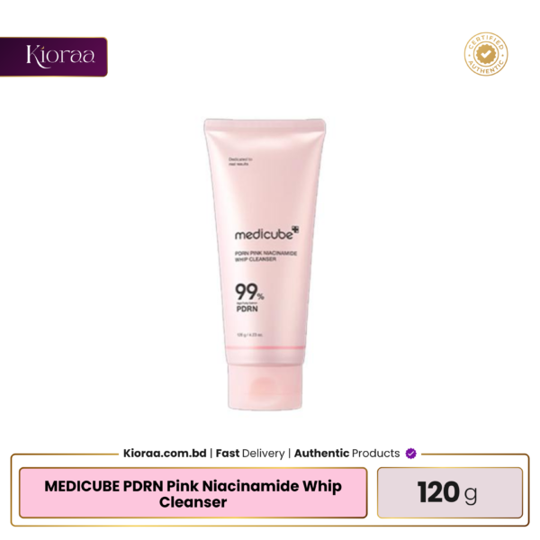 MEDICUBE PDRN Pink Niacinamide Whip Cleanser