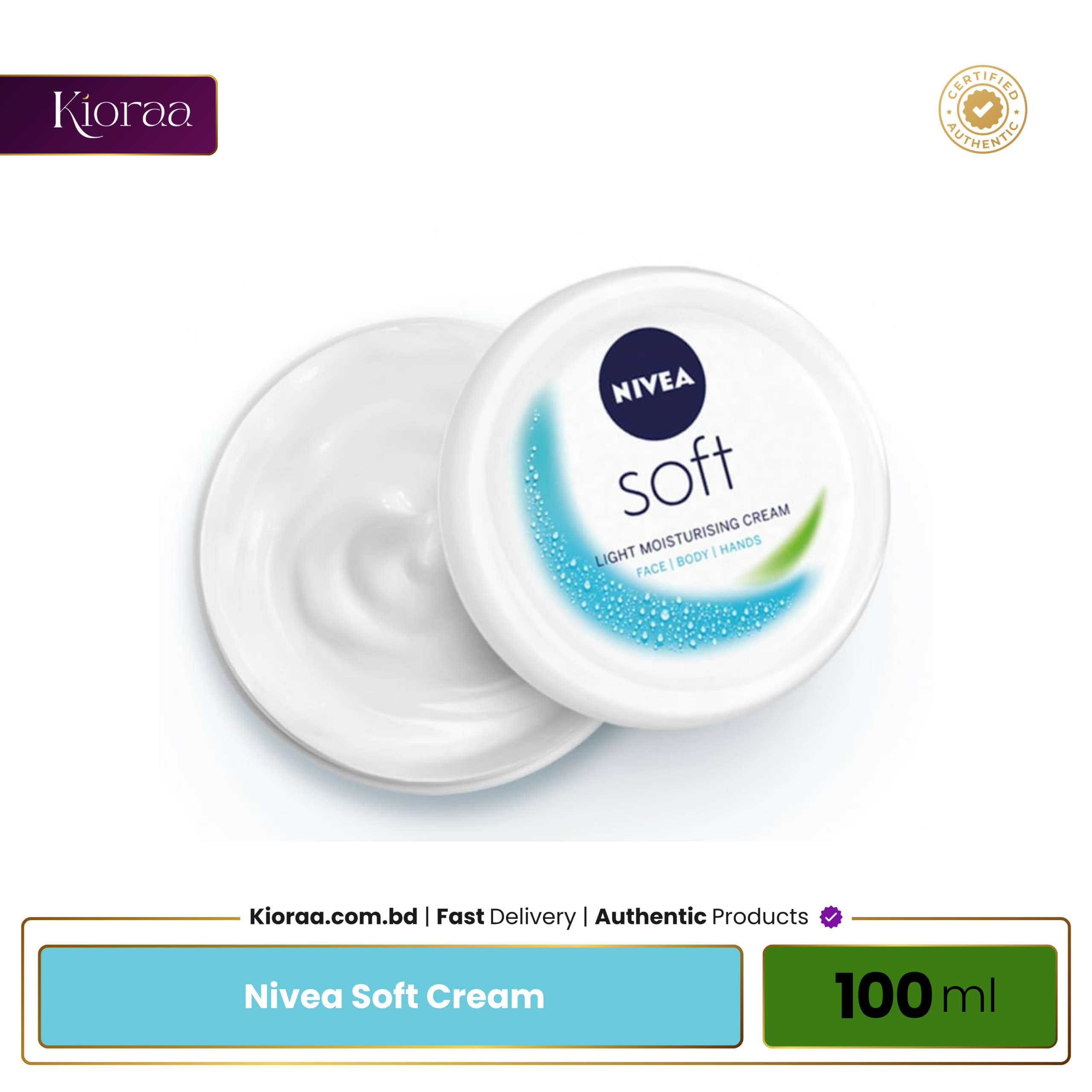Nivea Soft Cream100ml Nivea Soft Cream100ml