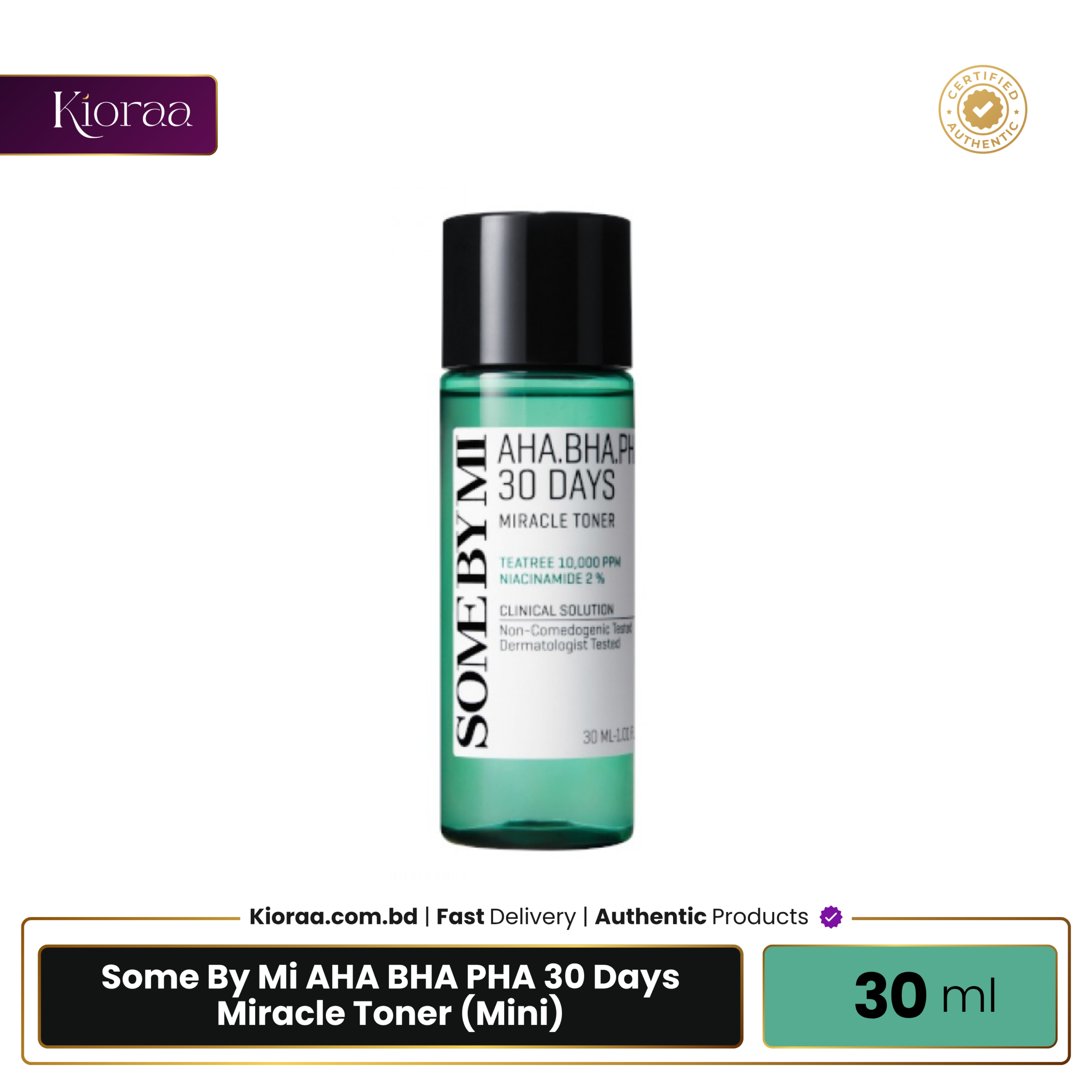 Some By Mi AHA BHA PHA 30 Days Miracle Toner (Mini) Some By Mi AHA BHA PHA 30 Days Miracle Toner (Mini)
