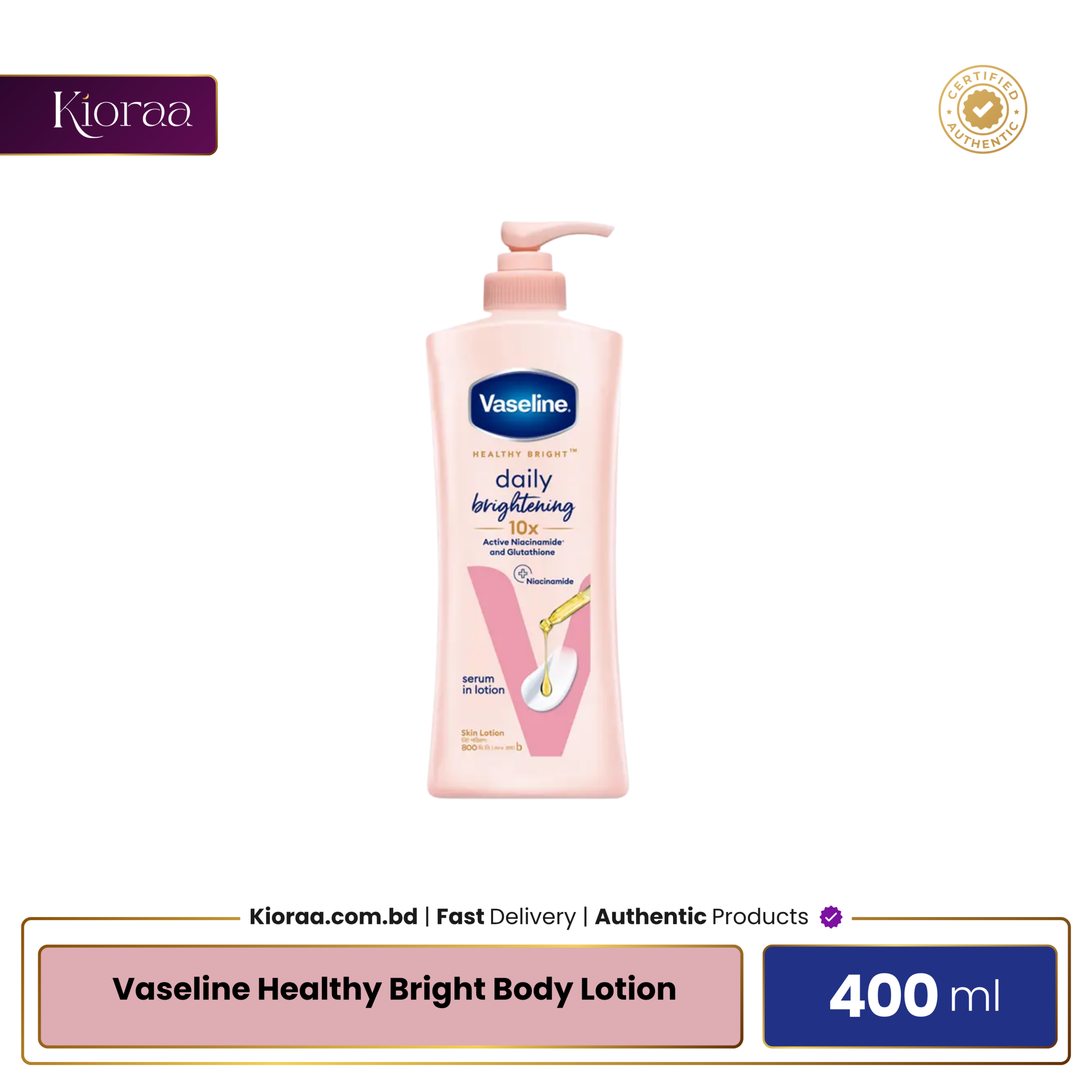 Vaseline Healthy Bright Body Lotion Vaseline Healthy Bright Body Lotion