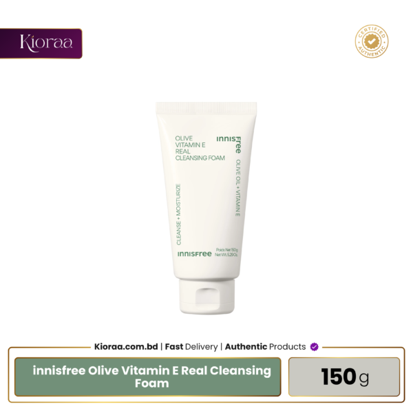 innisfree Olive Vitamin E Real Cleansing Foam