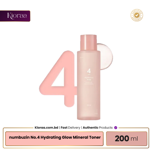 numbuzin No.4 Hydrating Glow Mineral Toner