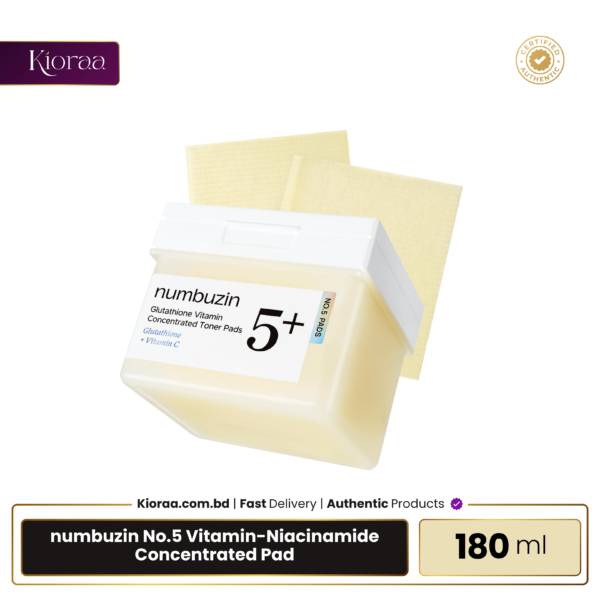 numbuzin No.5 Vitamin Niacinamide Concentrated Pad